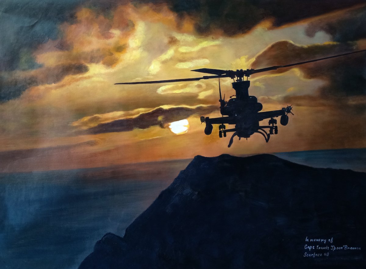 1290 final painting-military-helicopter-in-memory-of