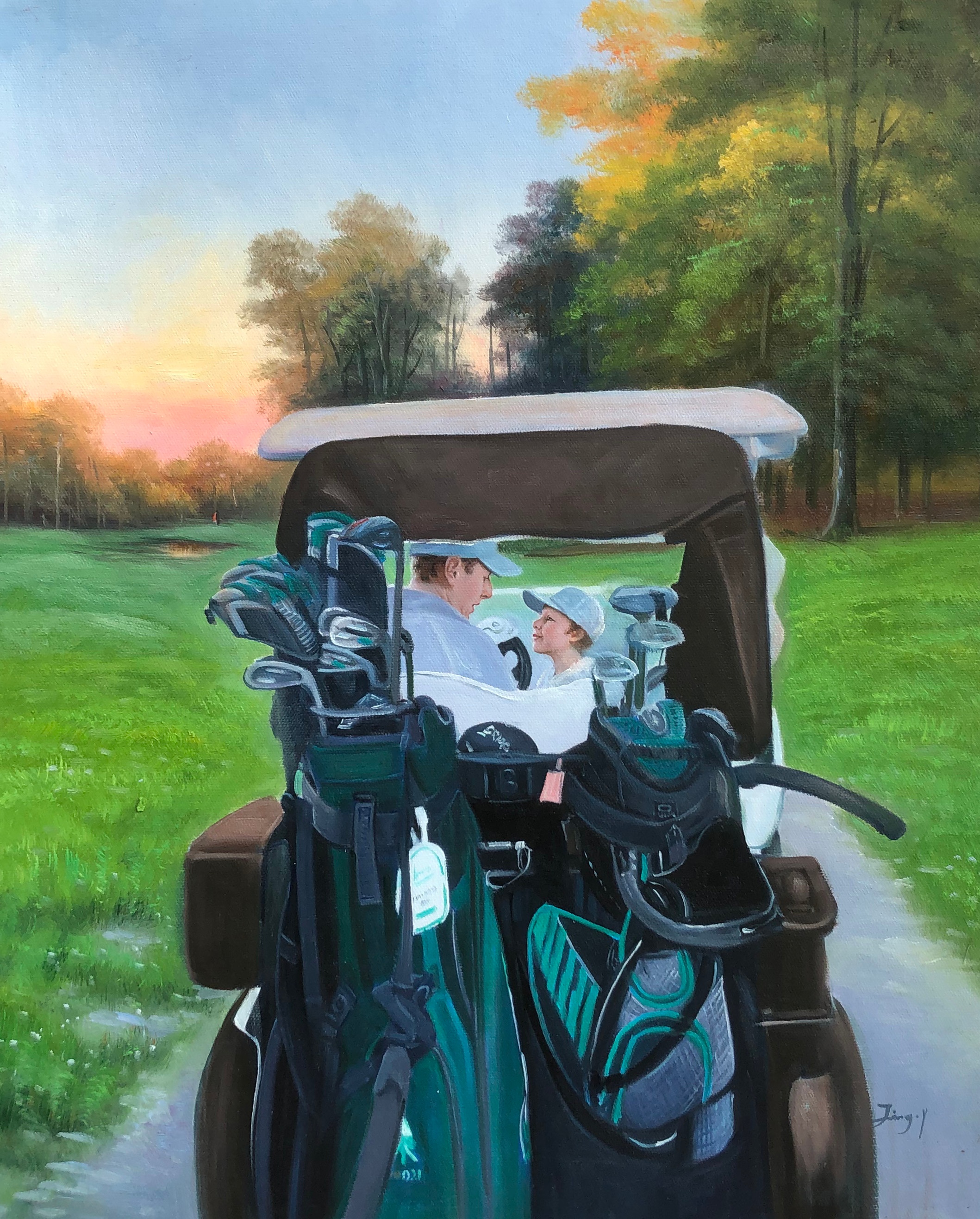 paintru-custom-oil-golf-painting