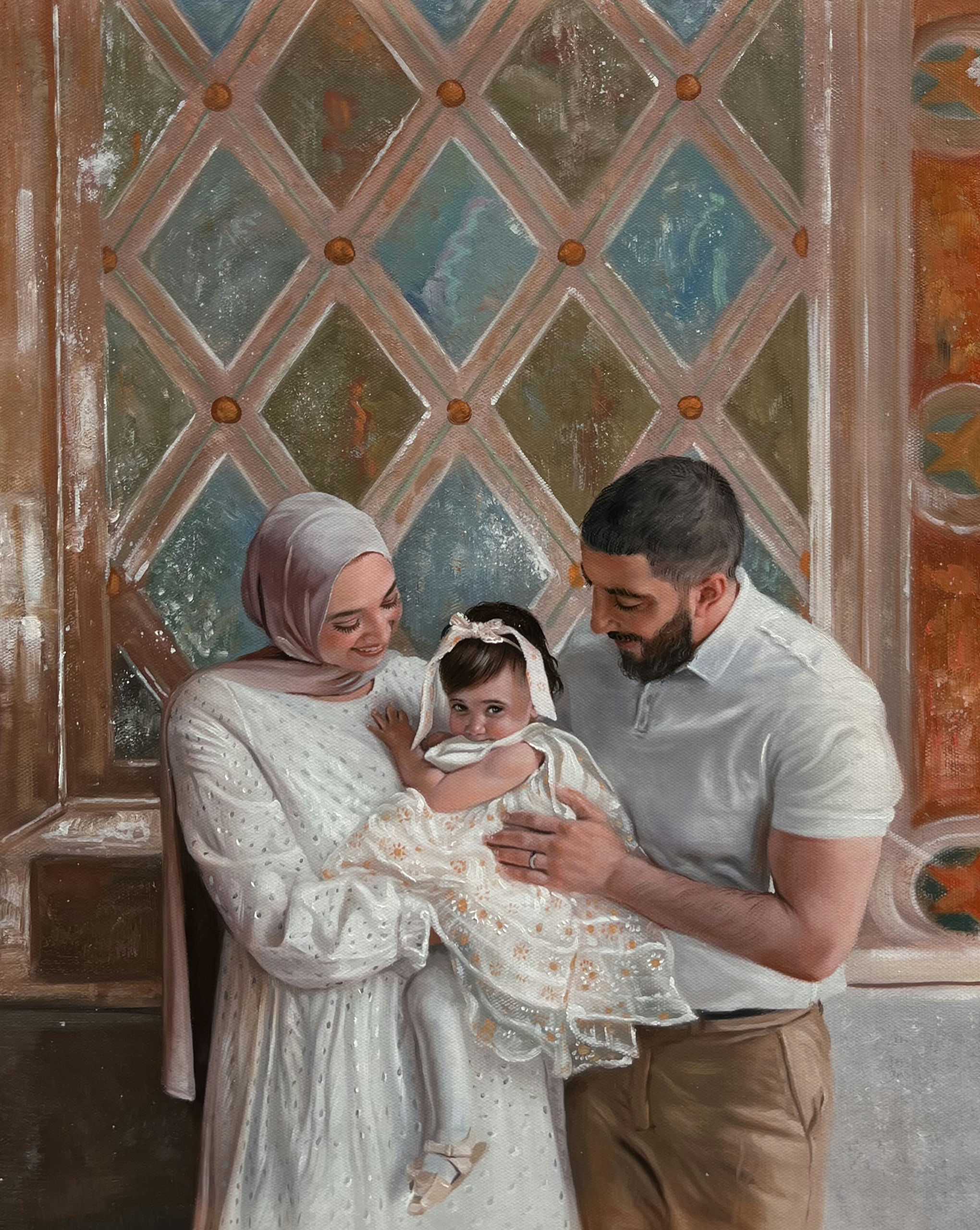 Paintru-custom-oil-family-painting