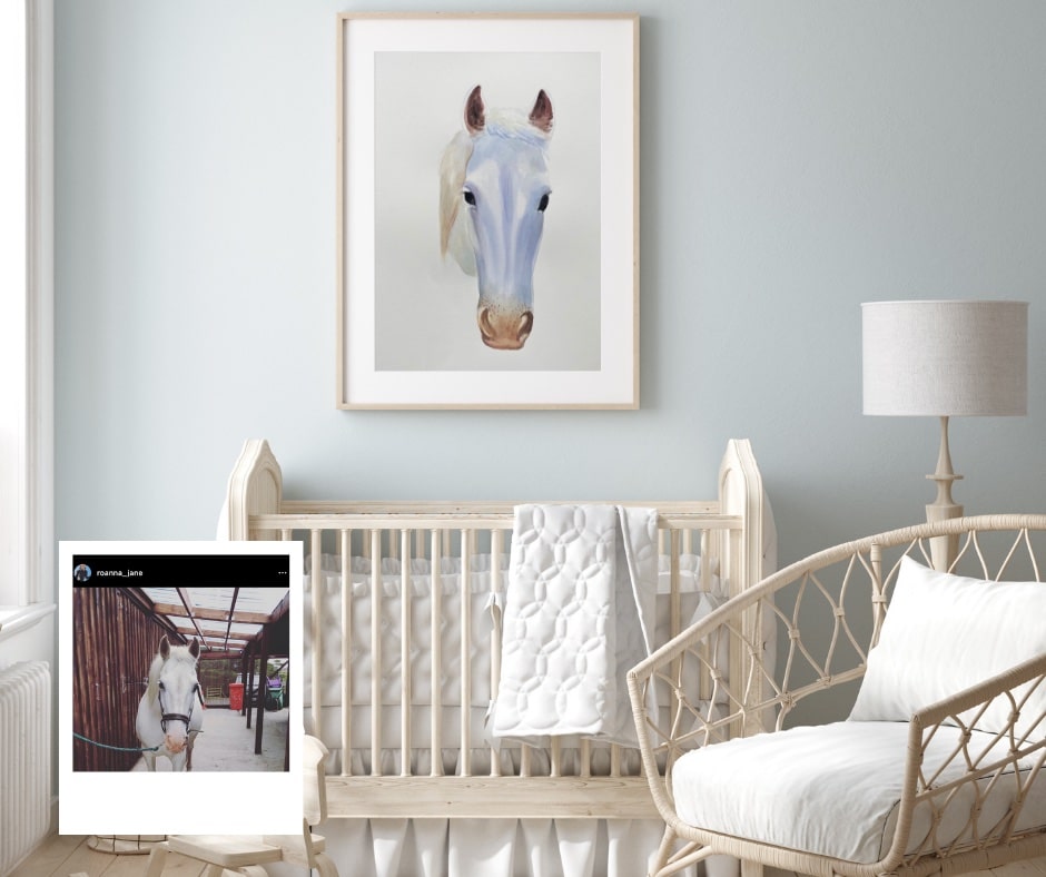 pony-custom-nursery-commission-watercolor-painting-paintru-min