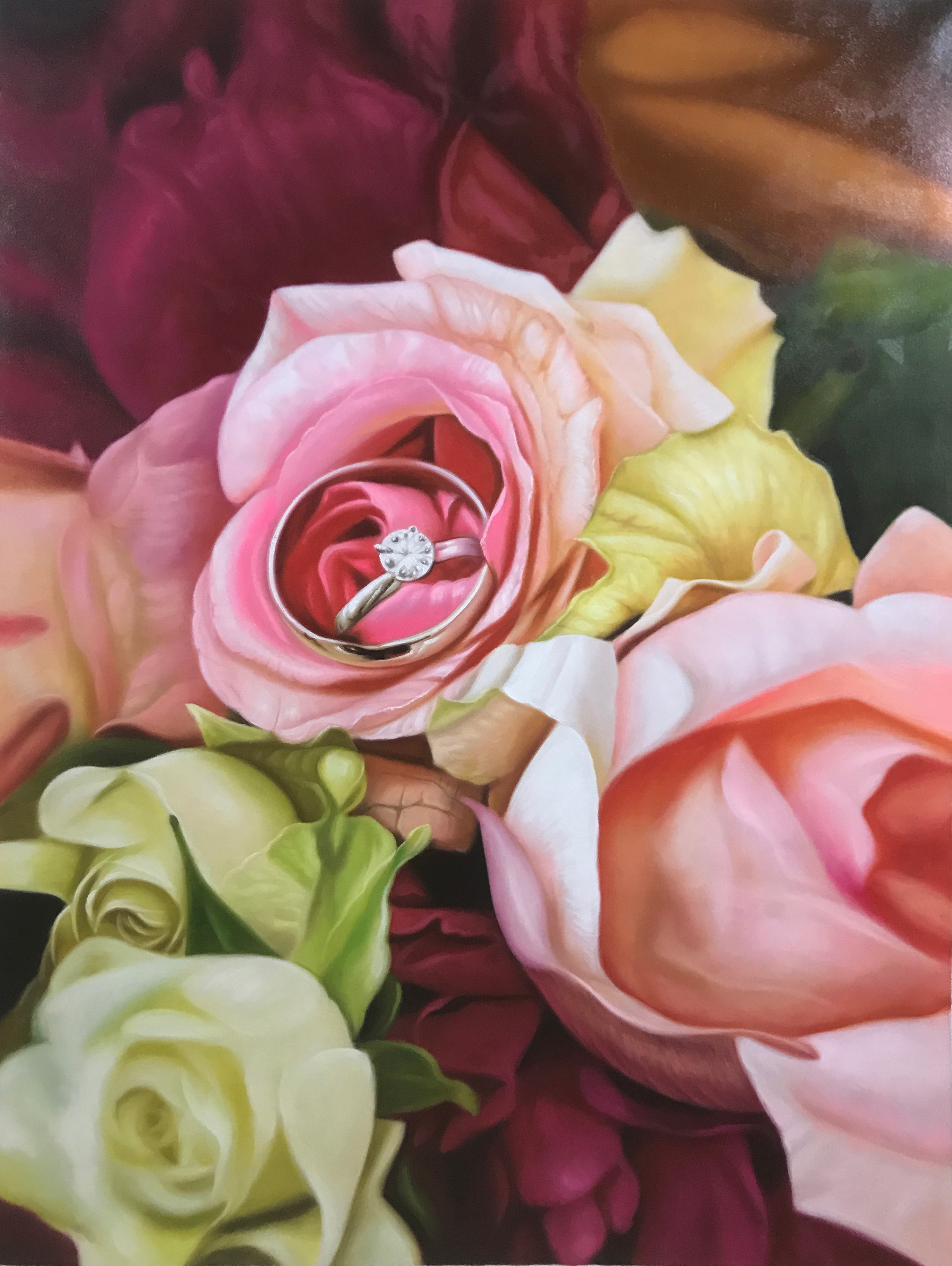 paintru-custom-oil-wedding-bouquet-painting